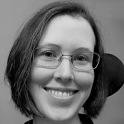Close up of Sarah Jean, Creator of content on SarahJean.ca.