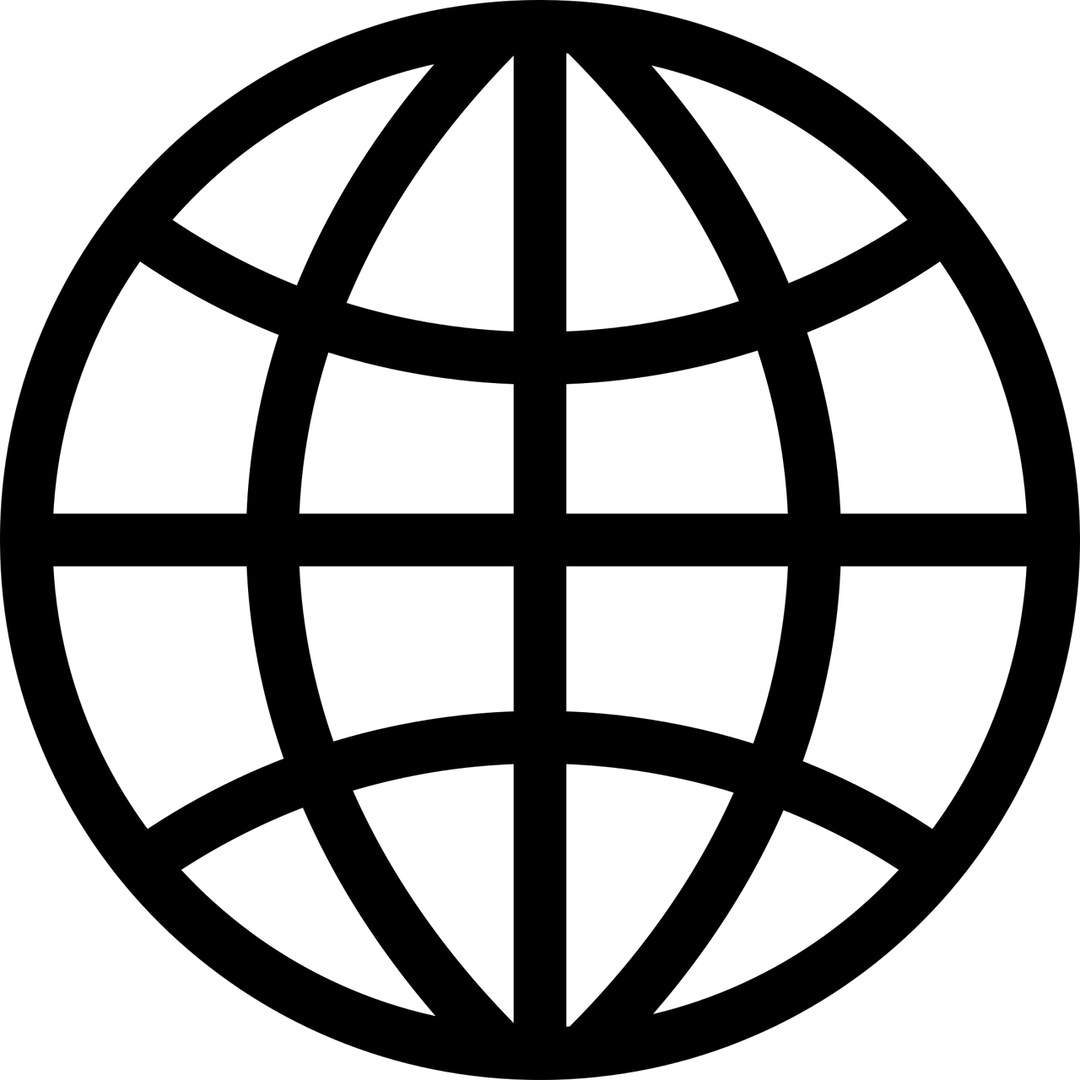 Globe Icon to symbolize the world wide web.
